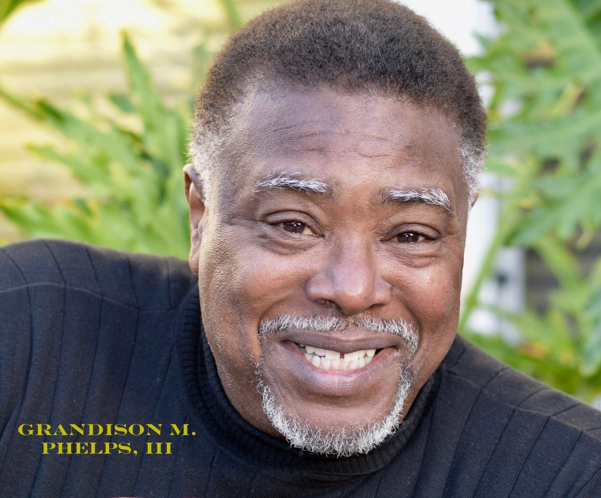 Grandison M. Phelps III Theatrical Headshot