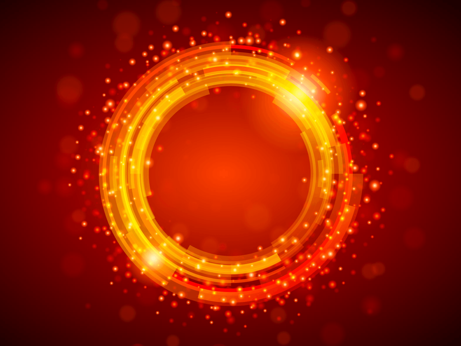 Red, yellow and orange swirl background with no logo