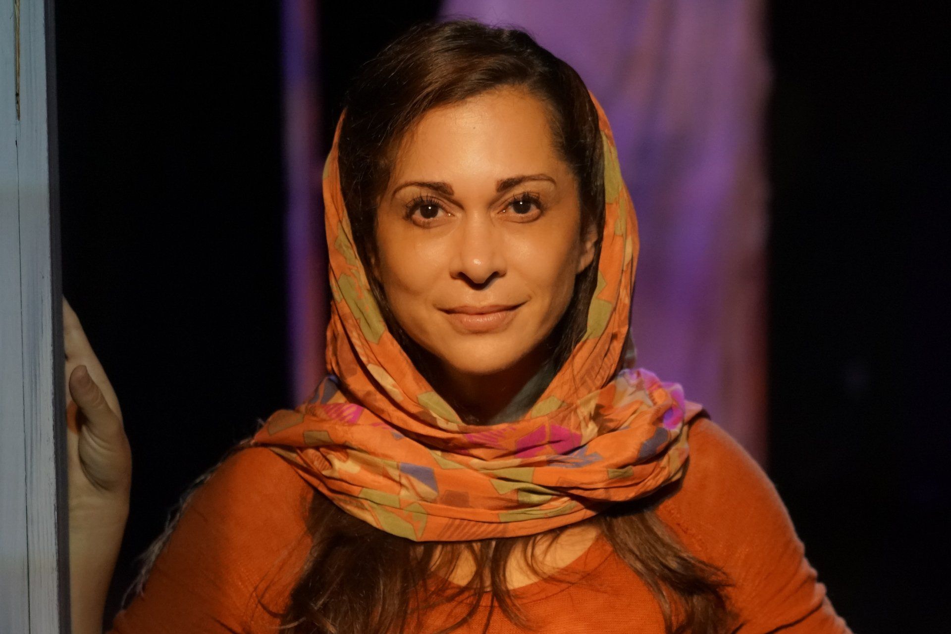 Close-up of actor Jessica John as Young Mahshid in No Way Back.