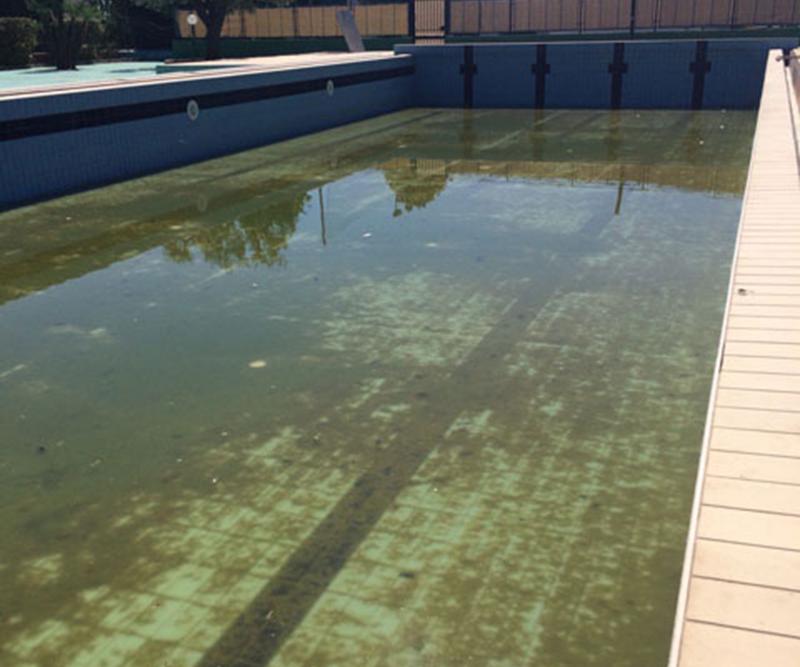 intervento di pulizia piscina privata