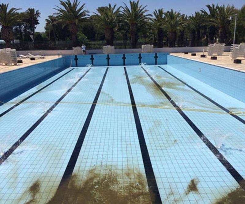 pulizia piscina privata