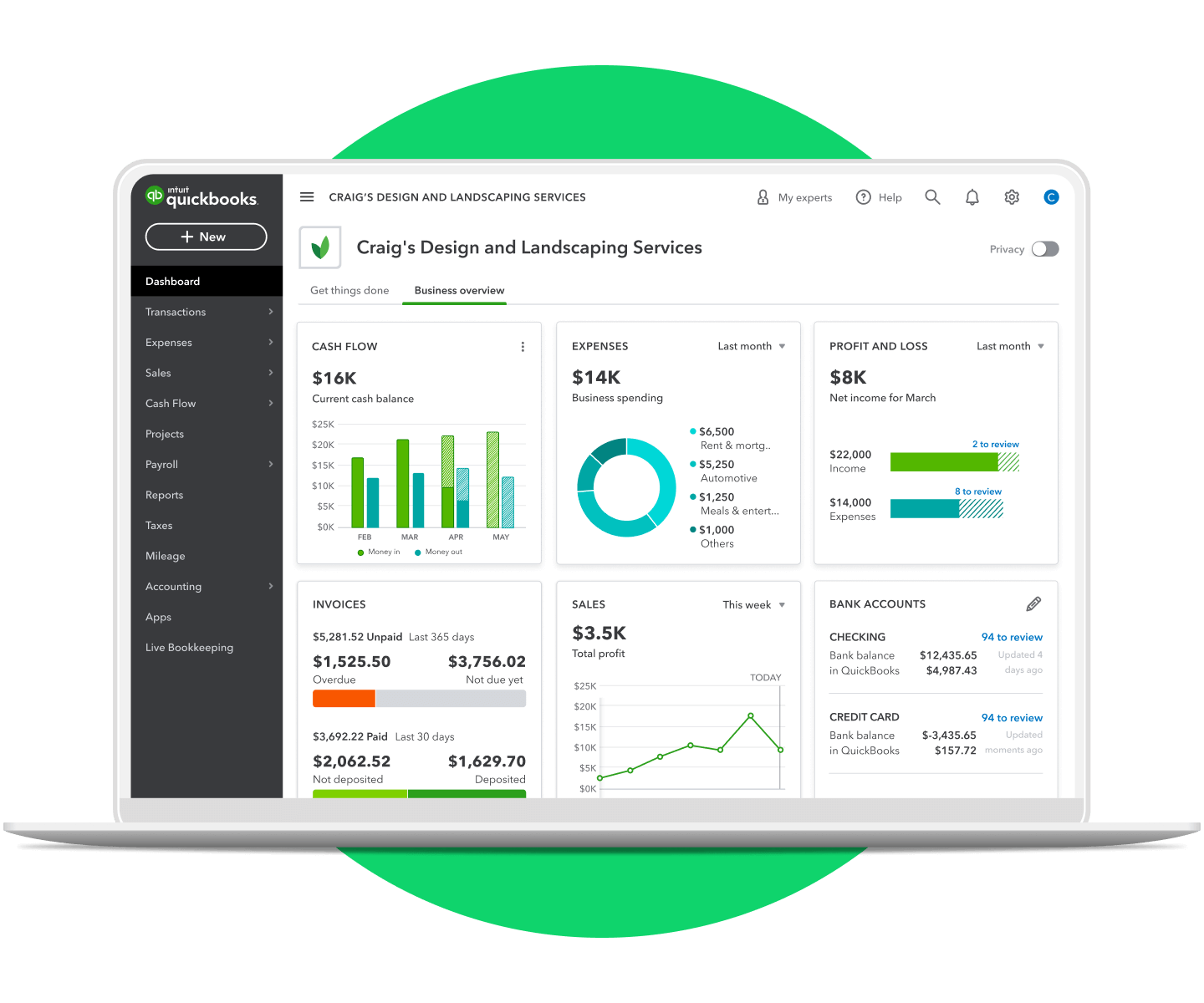 QuickBooks Ledger