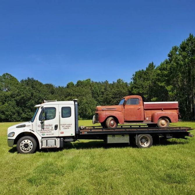 Car and Truck Towing and Hauling Valdosta, GT’s Wrecker Service