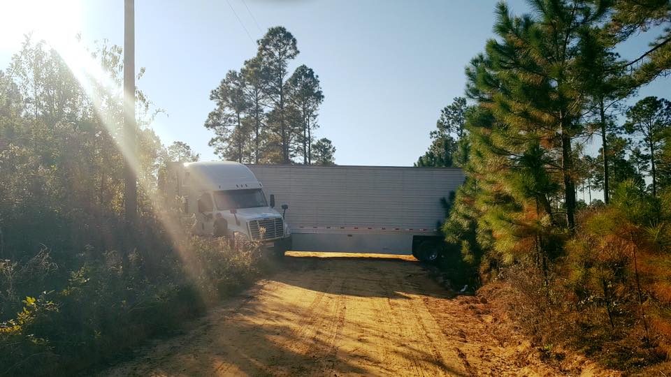 Towing Truck in Morning — Valdosta, GA — GT’s Wrecker Service