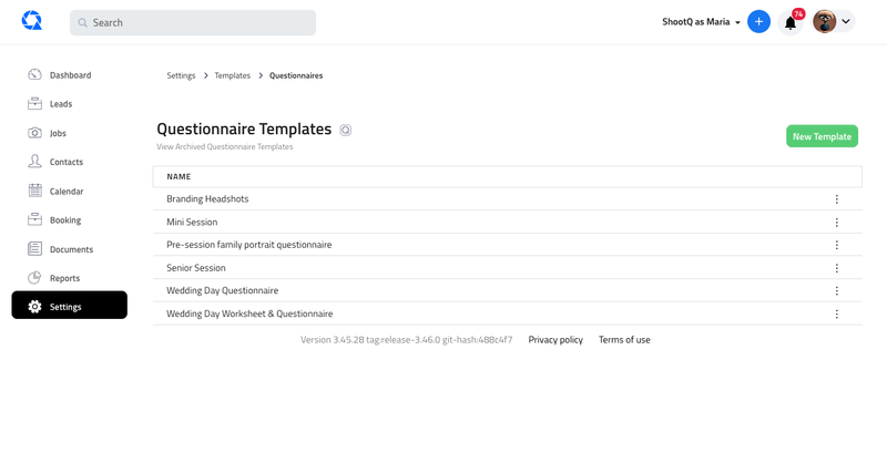 A screenshot of a dashboard on a computer screen.