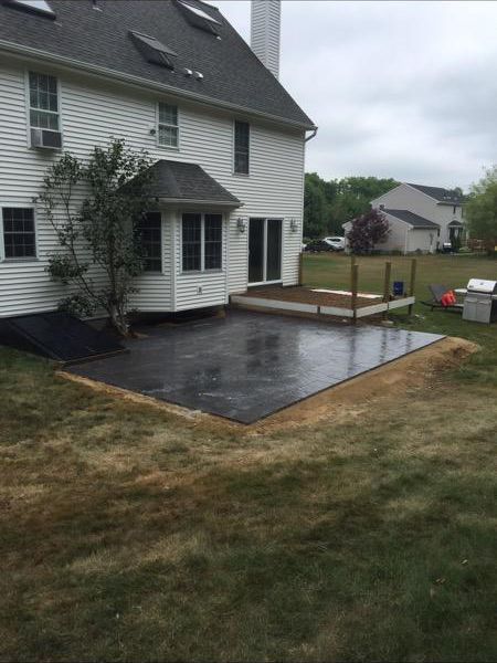 Working House Patio — Worcester, MA — Watson Landscaping and Construction