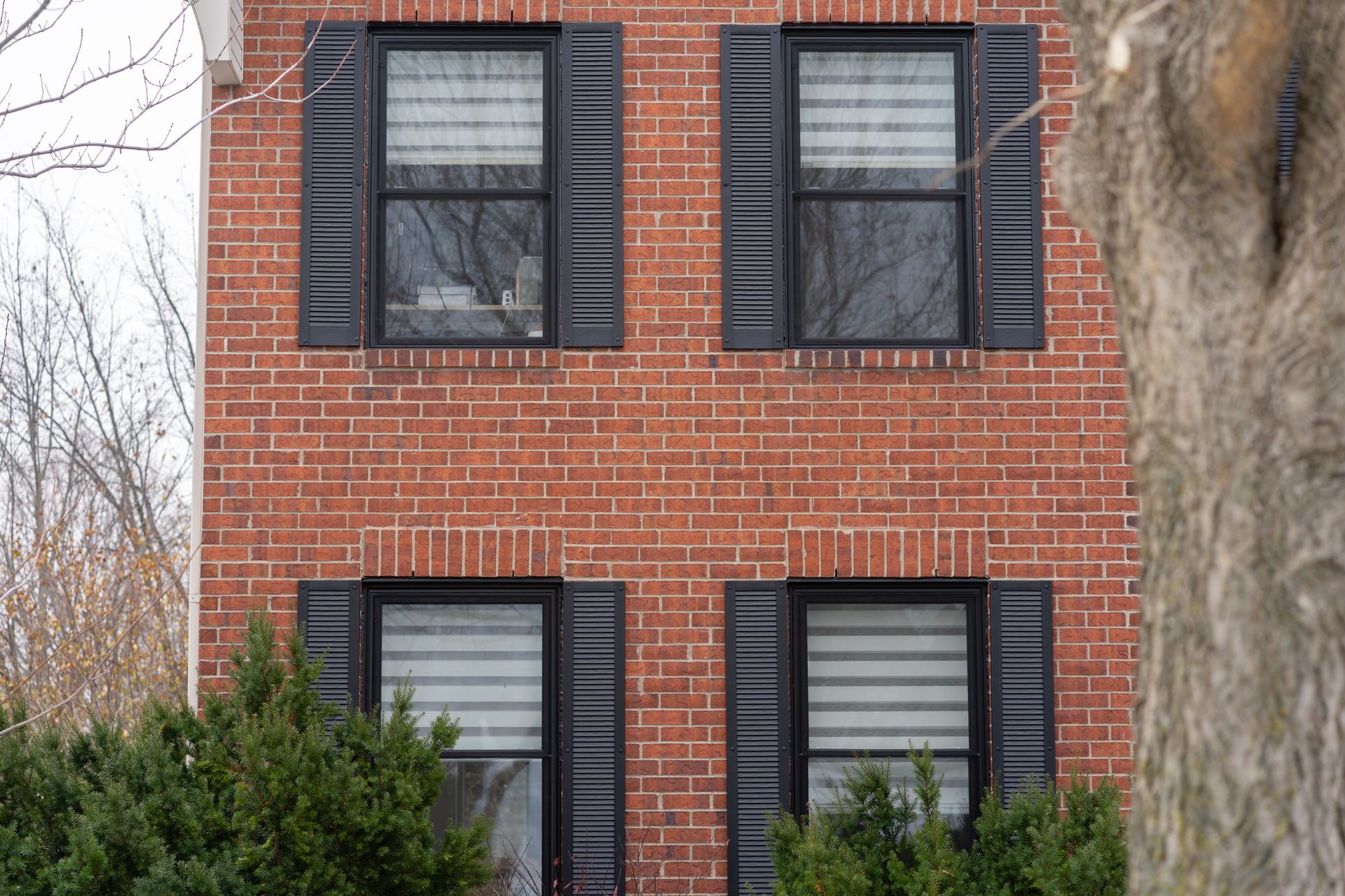 Une publicité promotionnelle de Fenplast montrant des boules de neige frappant une porte et une fenêtre, mettant en avant une réduction de 12 % pour l'hiver.