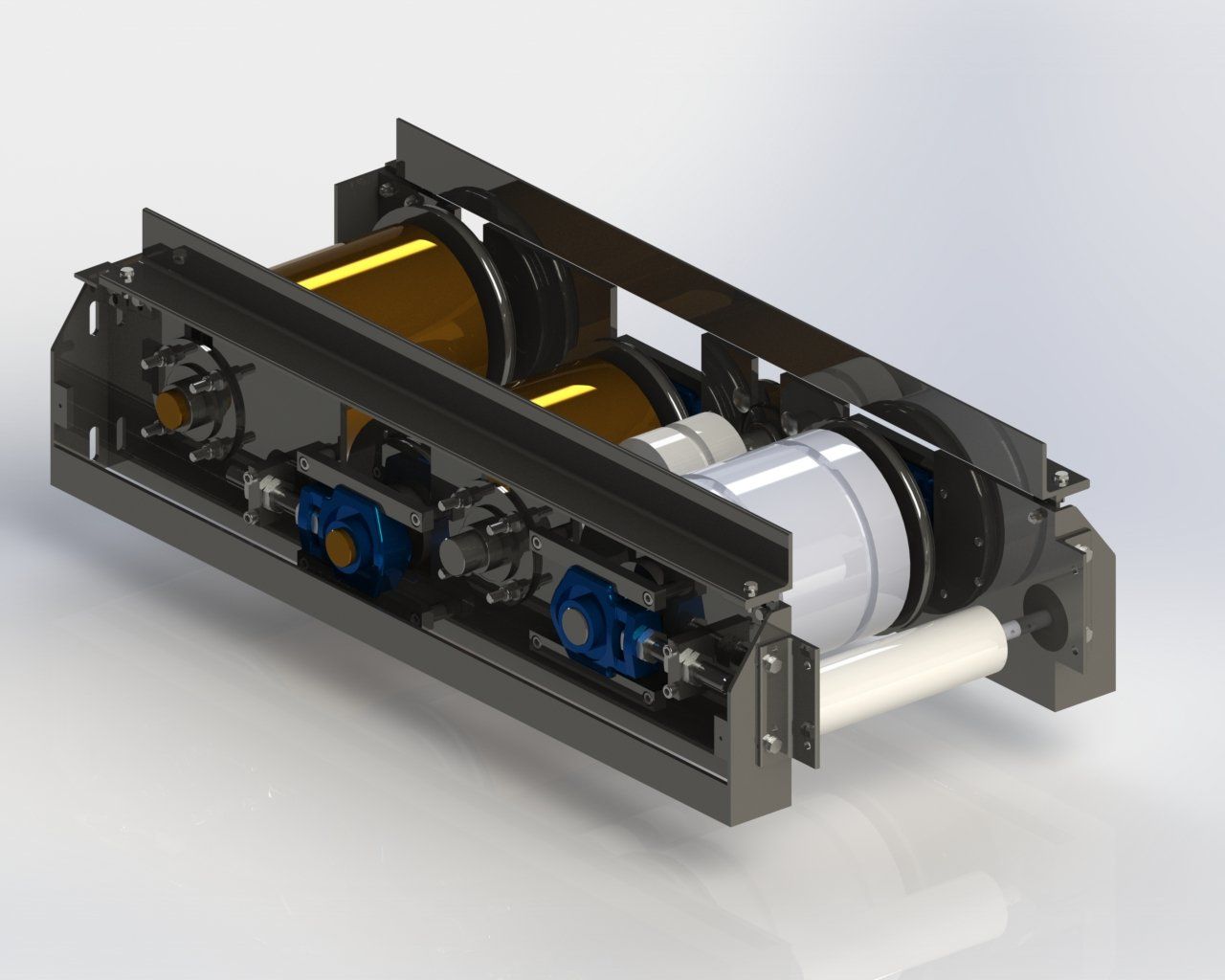 Detail of handling conveyor design for BHL by Chelker Technology