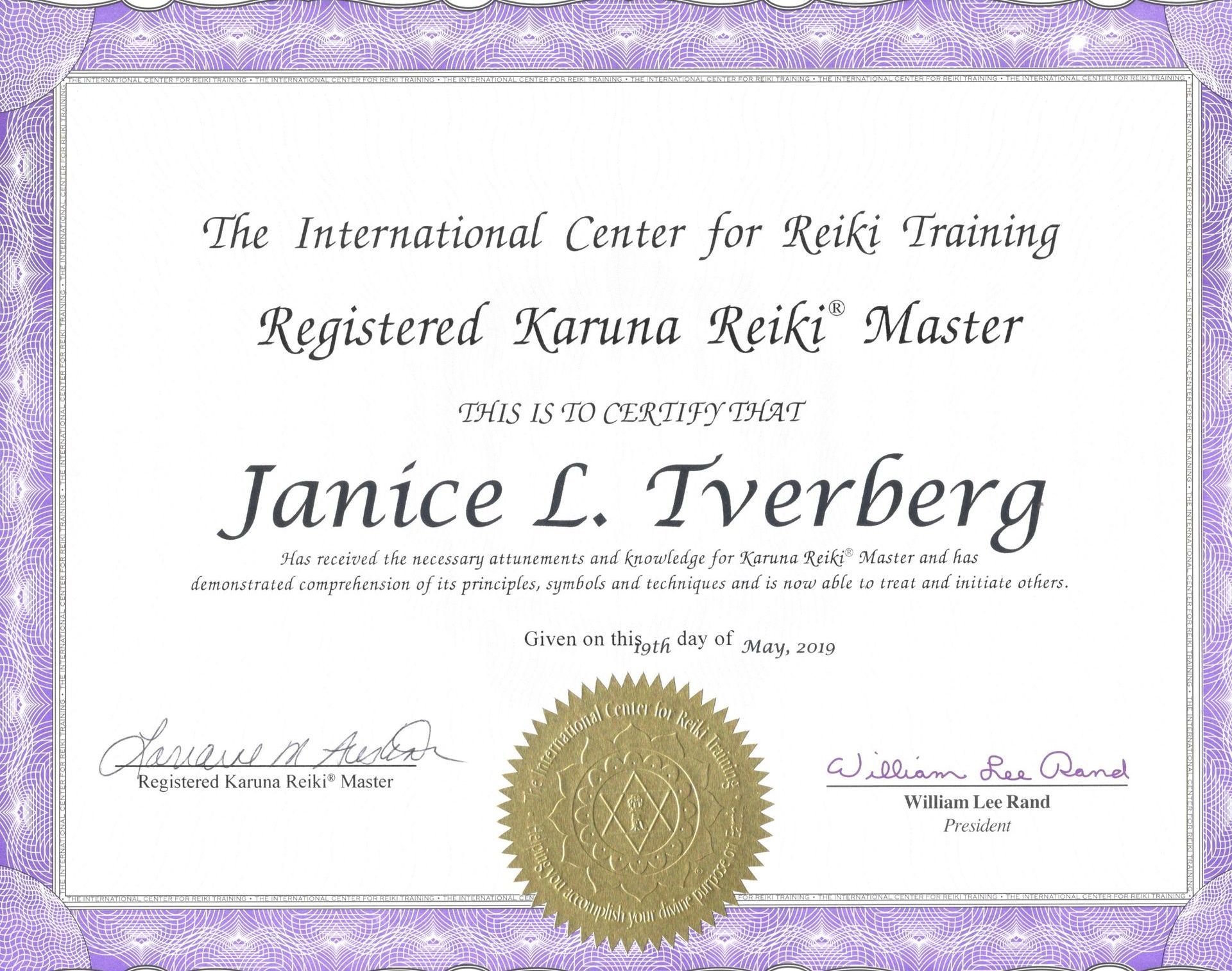 Karua Master Teacher Certification