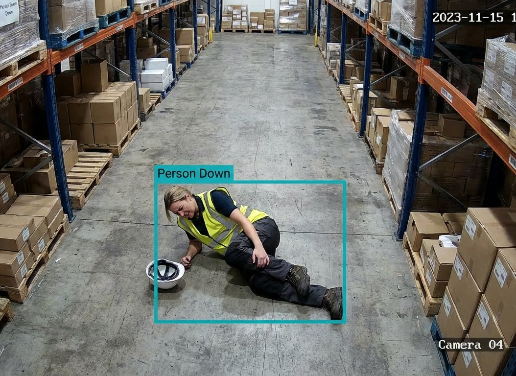 Injury cctv detection