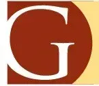 The letter g is in a red circle with a yellow border.