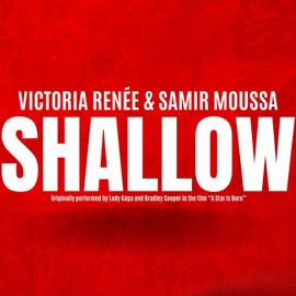 Victoria renée and samir moussa are featured on the cover of shallow