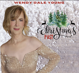 Wendy Dale Young album cover, woman in gold dress, 