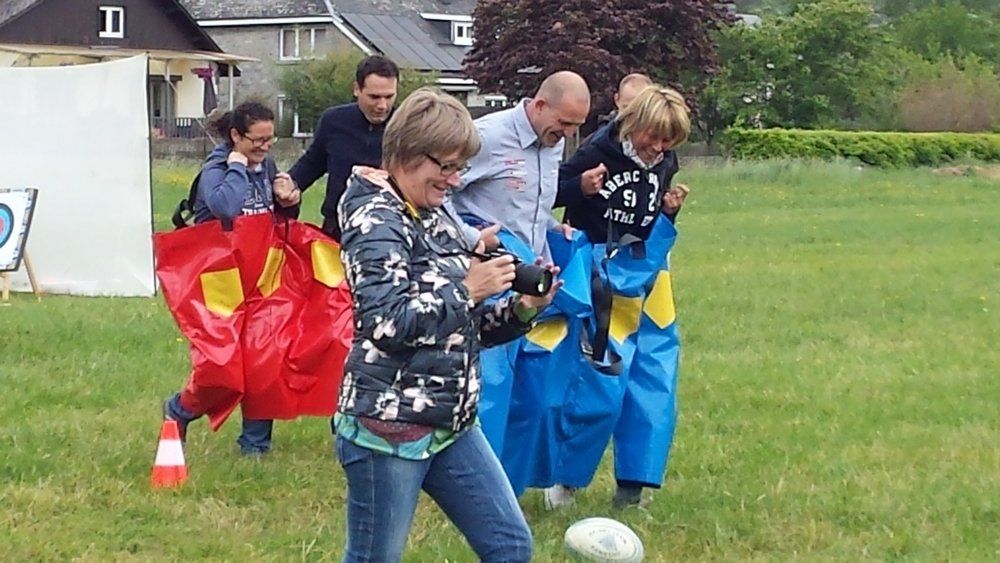 vakantiewoning han sur lesse met zeskamp