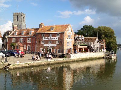 The old granary at Wareham Quay in Dorset