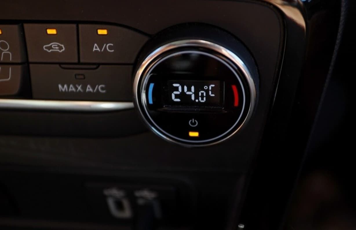 A Close Up Of A Car 's Air Conditioning Control — Bartons Auto Air Conditioning In Tolga, QLD