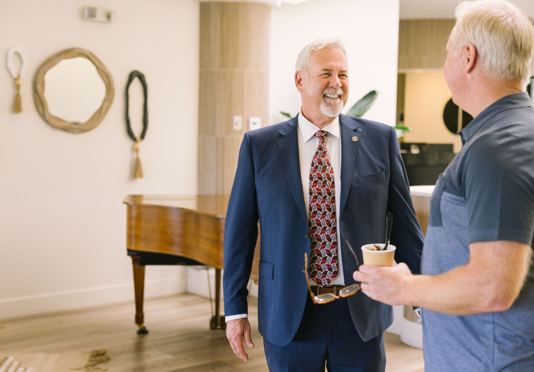 Butch Twining for HB City Council
at the Senior Center
