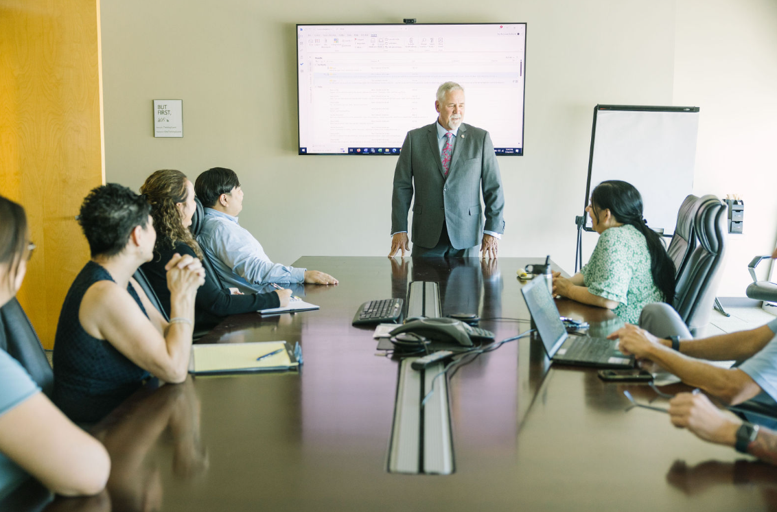 Butch Twining for HB City Council
at work