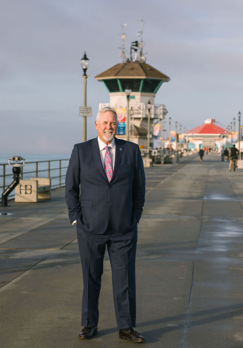 Butch Twining for HB City Council
at the pier