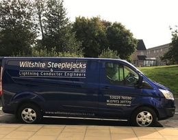 Wiltshire Steeplejacks van