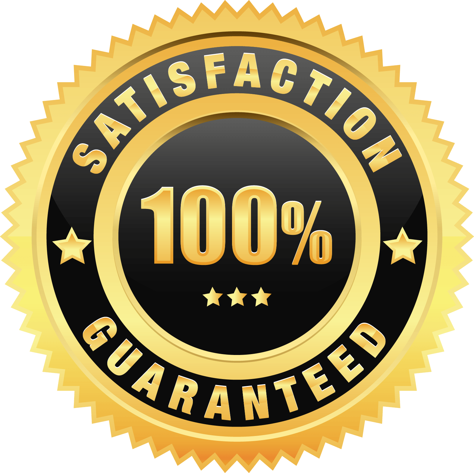 100% Satisfaction Guaranteed