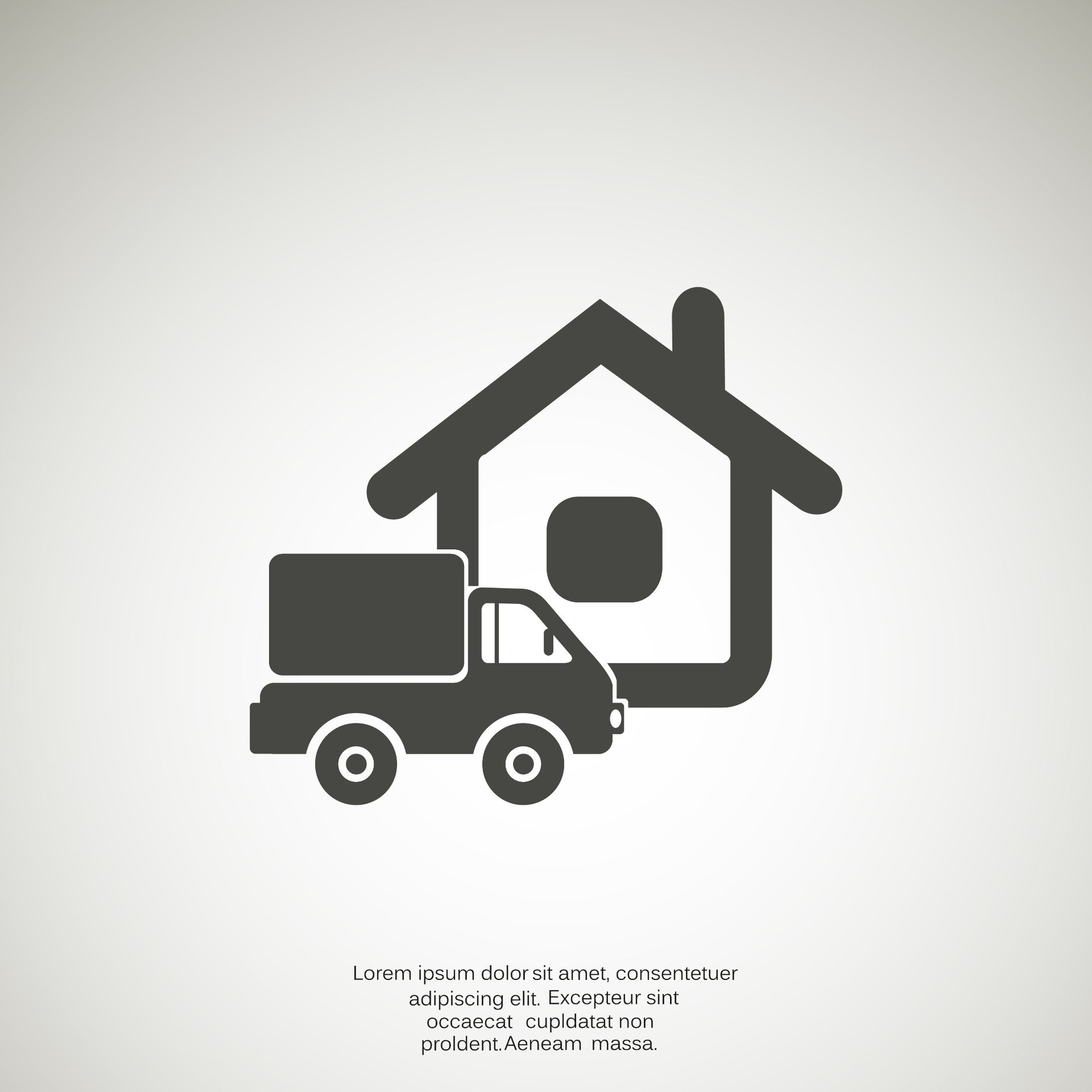 Consegna a domicilio - Icona