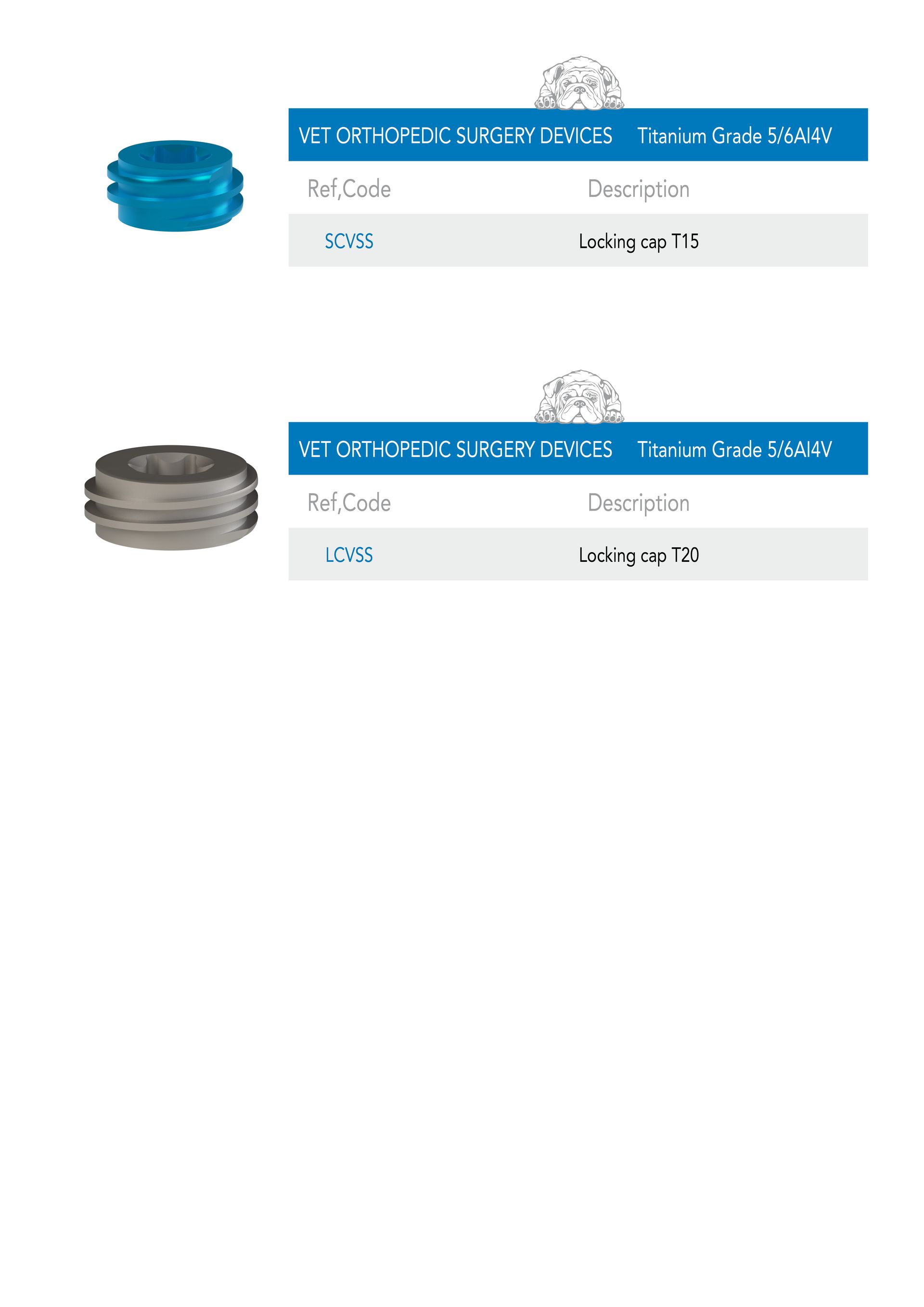 SMALL CAP VETSPINE SYSTEM