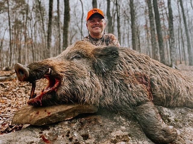 Tennessee Wild Boar Hunting Trophy