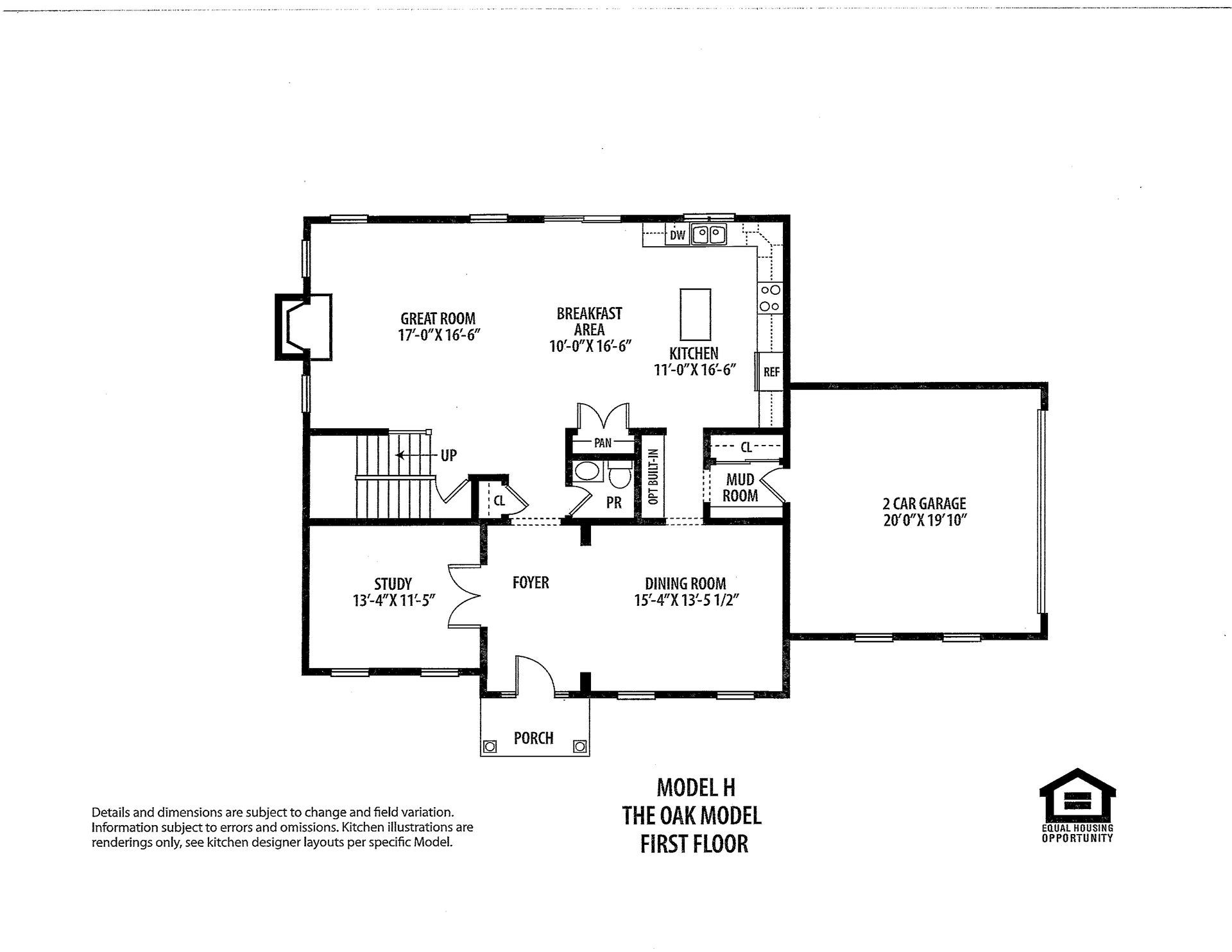 A black and white floor plan of a house.
