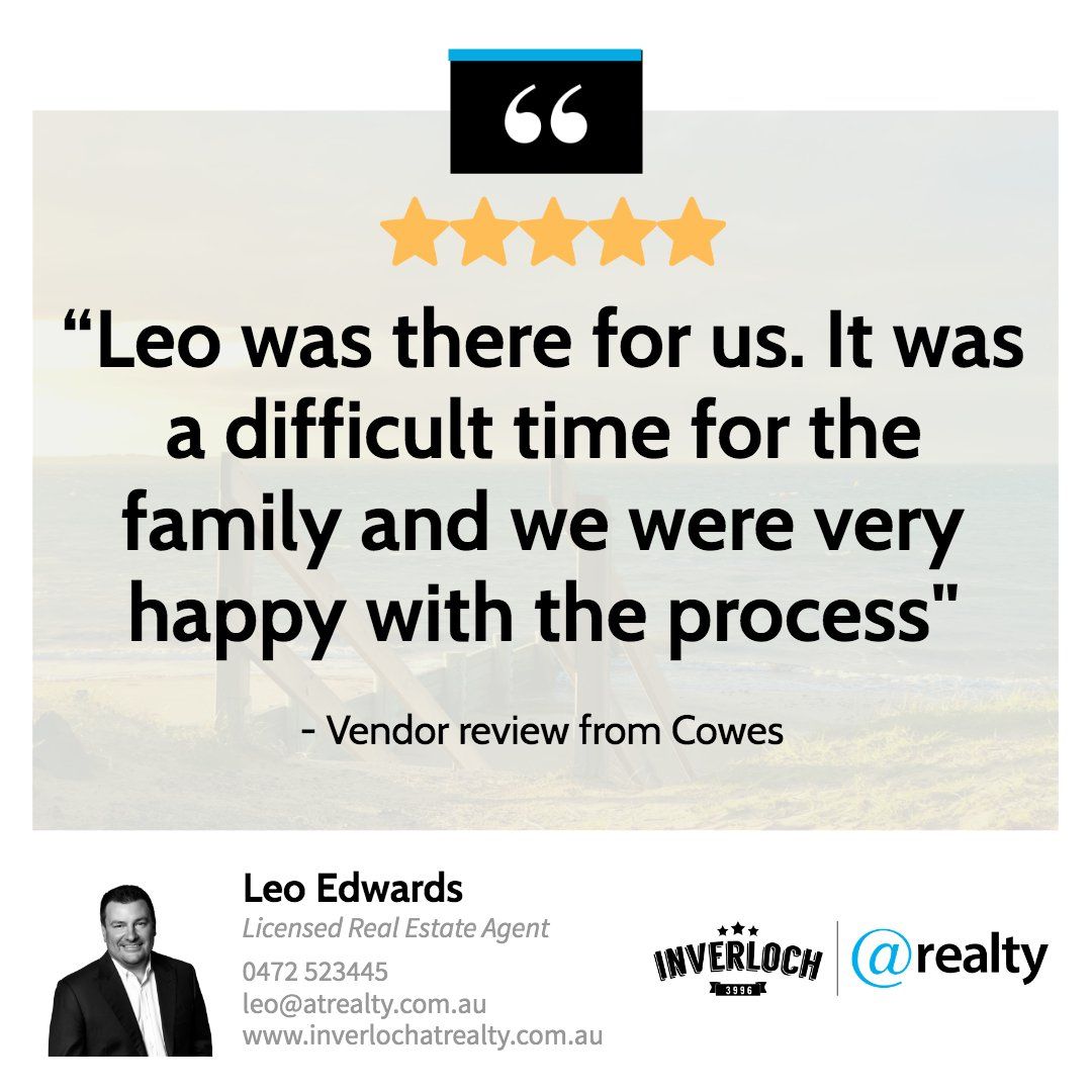 Leo Edwards real estate reviews Inverloch