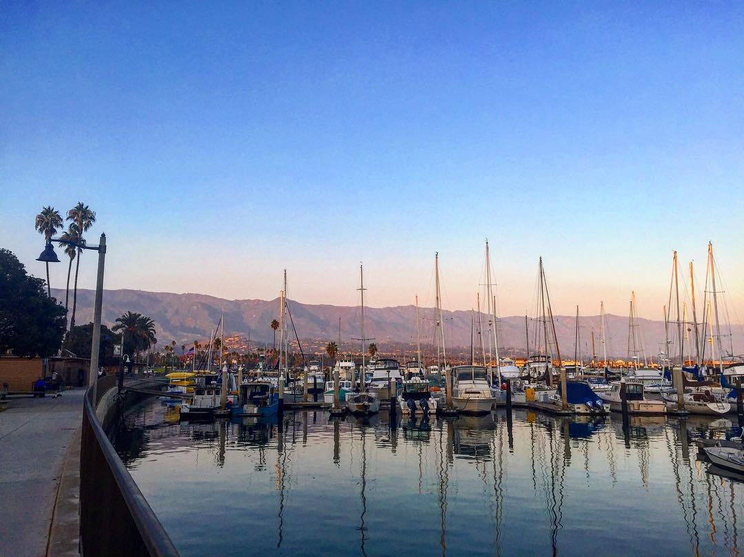 Waterfront dining and marina views at Brophy Bros Santa Barbara Harbor