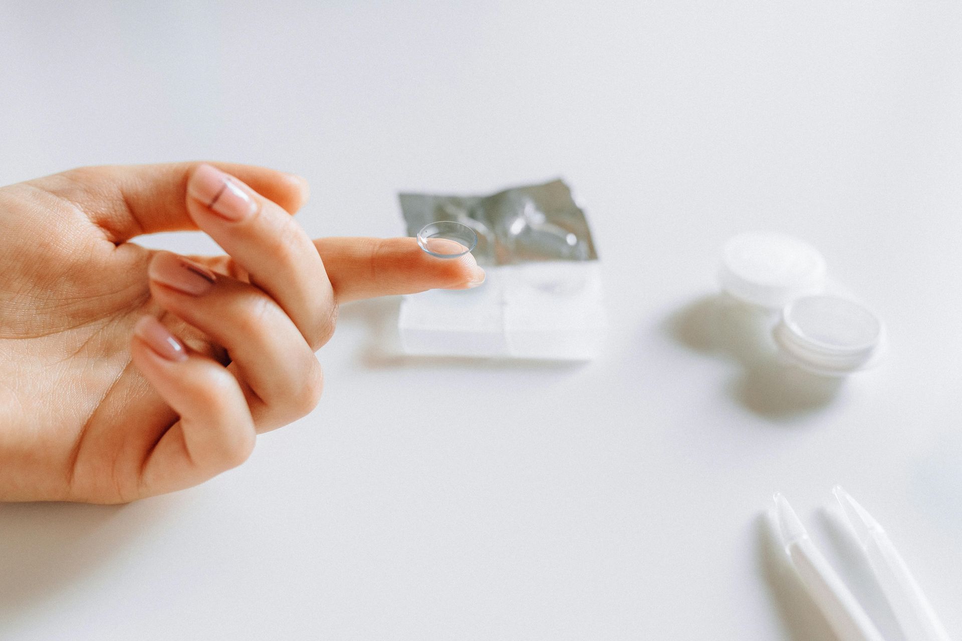 contact lens fitting