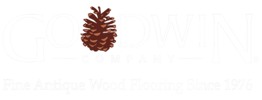Logo with a pinecone and the words 