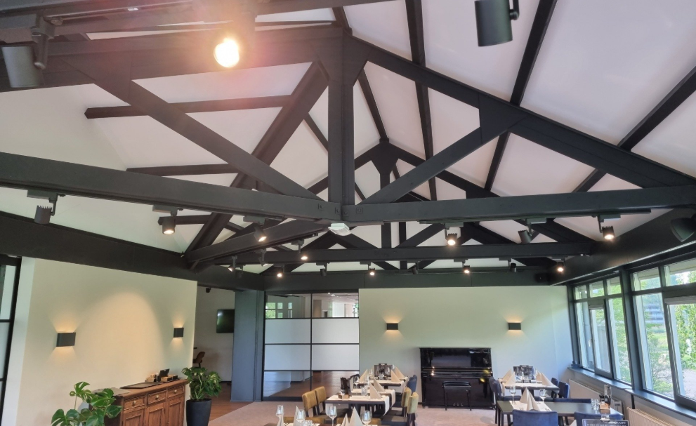 akoestisch plafond Golfclub Capelle