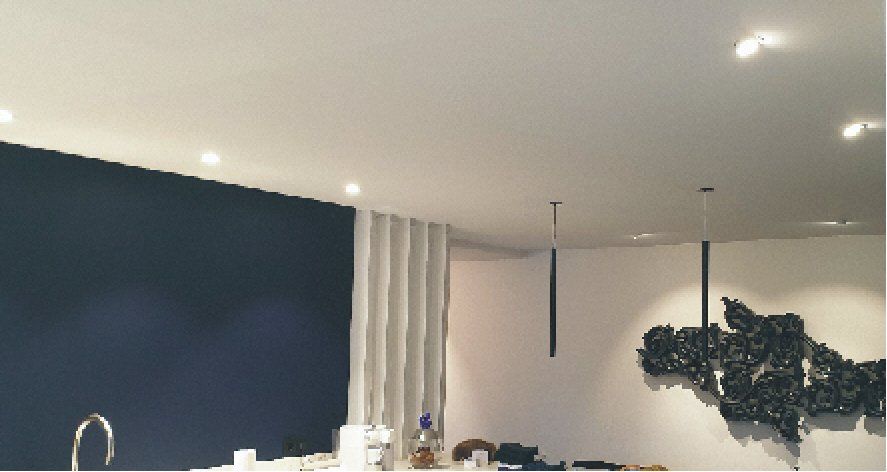 strak en modern spanplafond