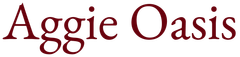 Aggie Oasis Logo - Click to go to Home Page