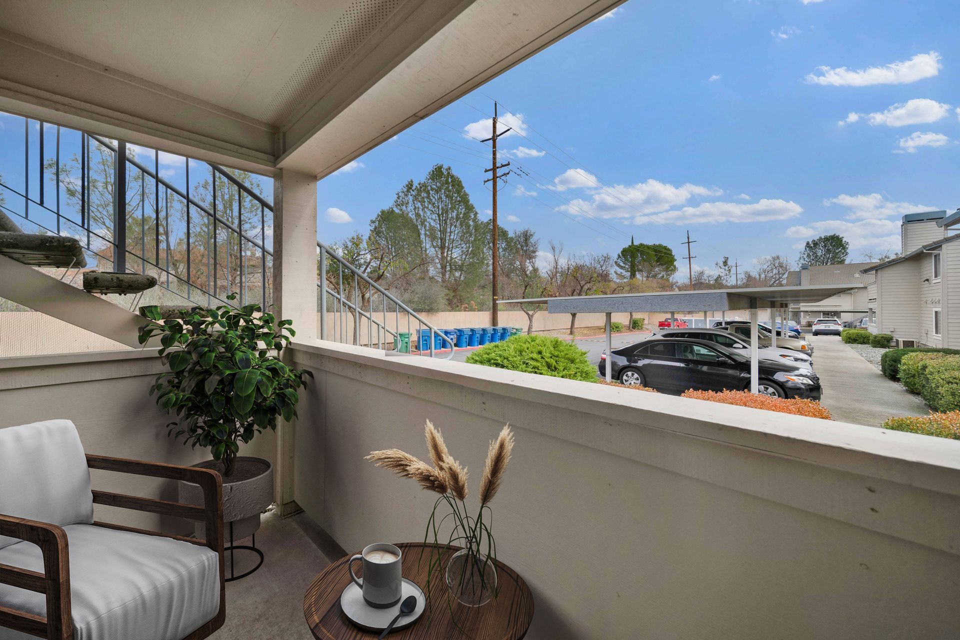 1 bedroom, 1 bathroom - patio/deck off the living room