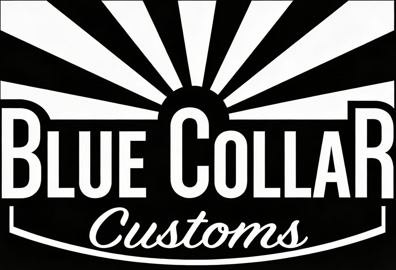 A black and white logo with a rising sun design above the words 