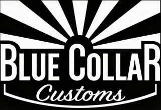 A black and white logo with a rising sun design above the words