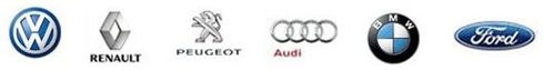 Ford BMW Audi logos