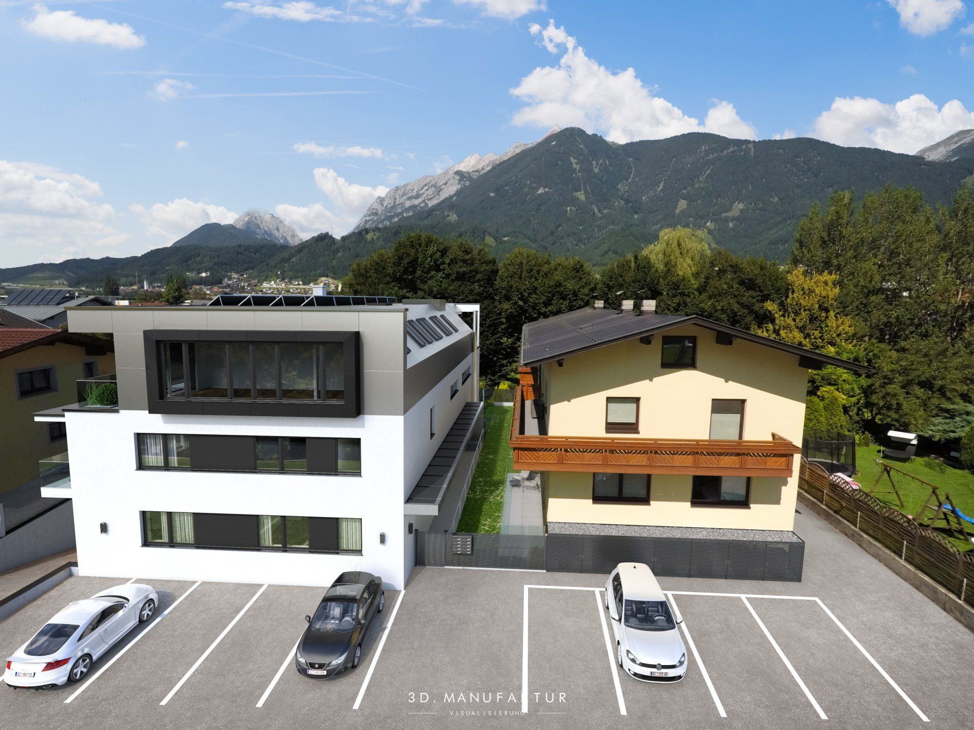 Visualisierung Wohnbau