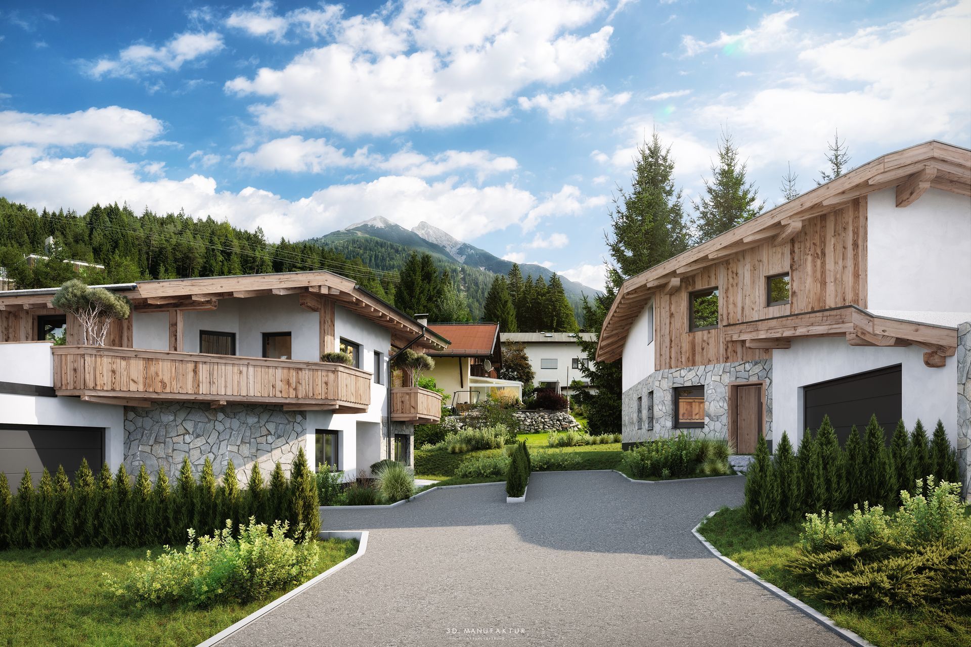 Visualisierung Chalet