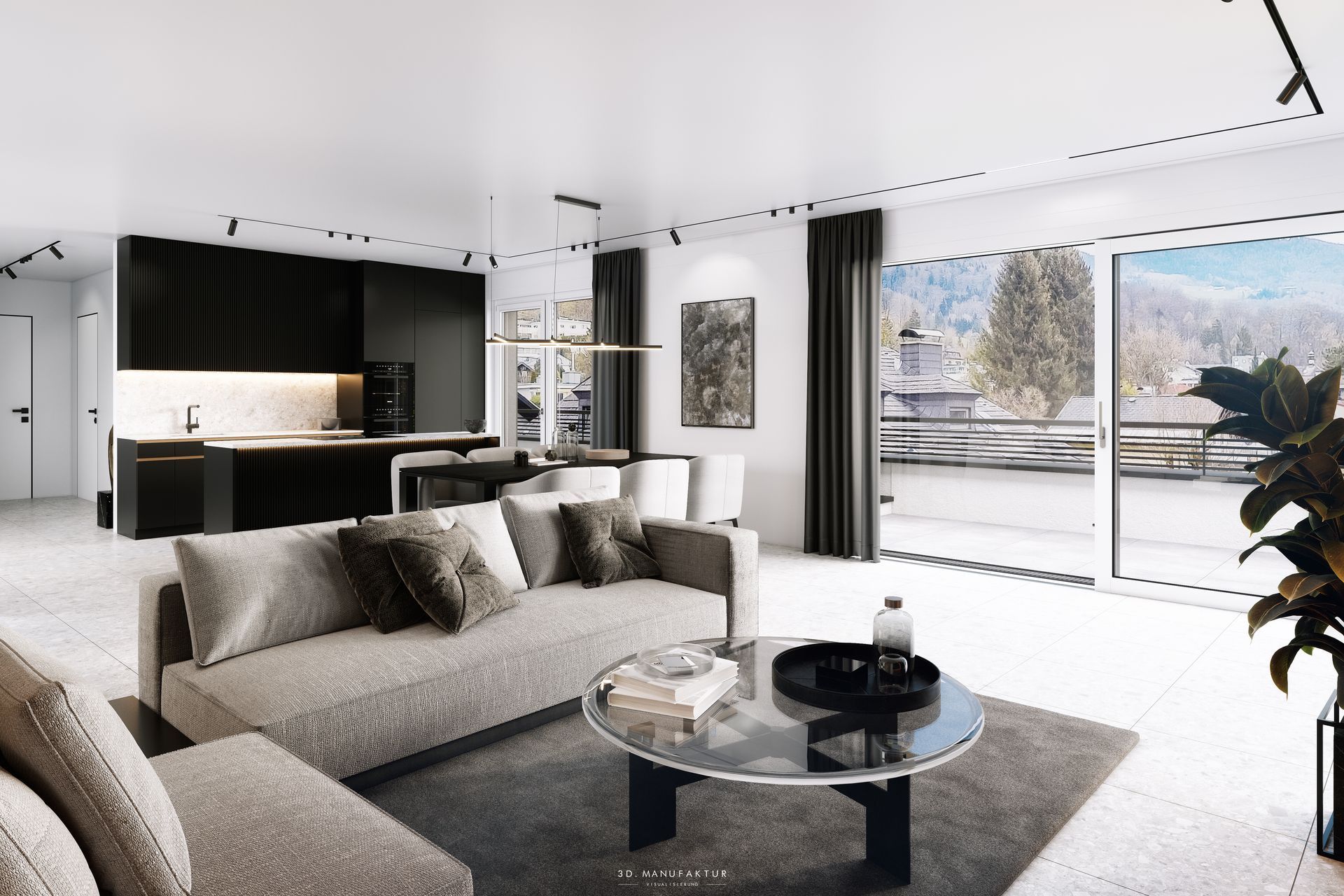 Visualisierung Wohnbau