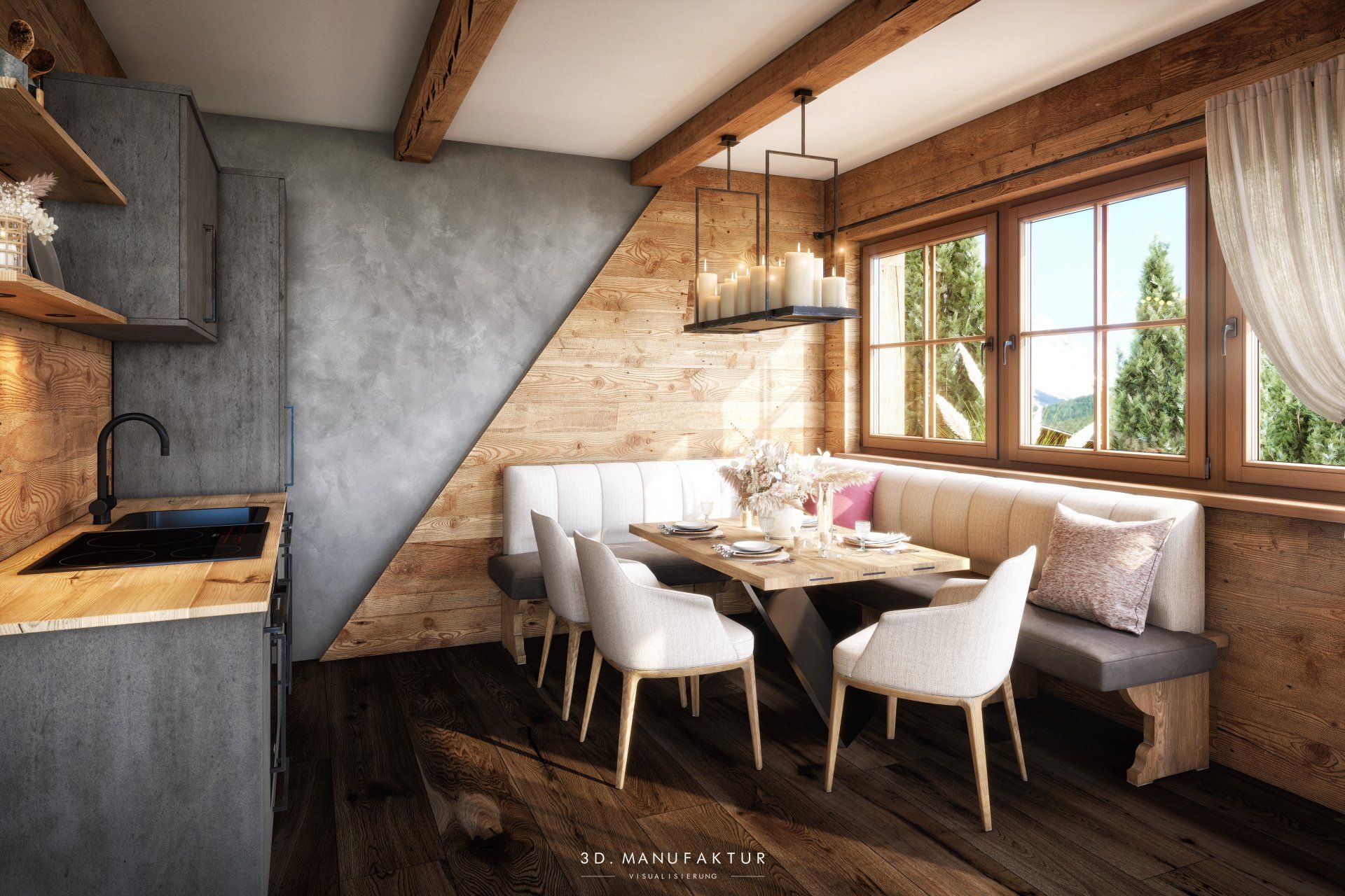 Visualisierung Chalet