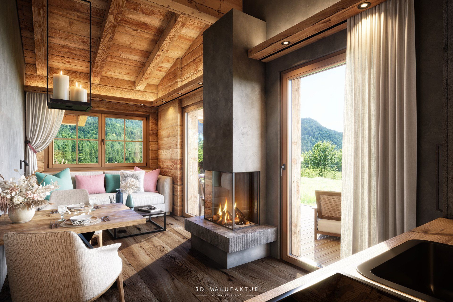 Visualisierung Chalet