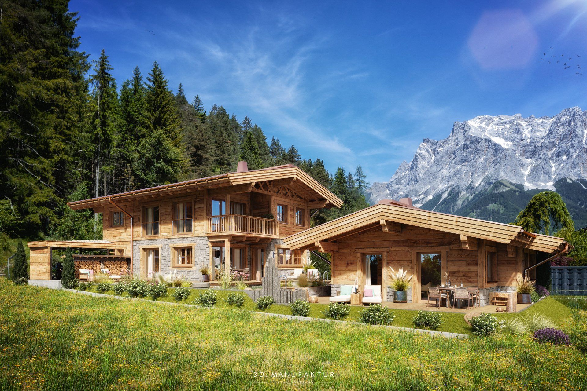 Visualisierung Chalet