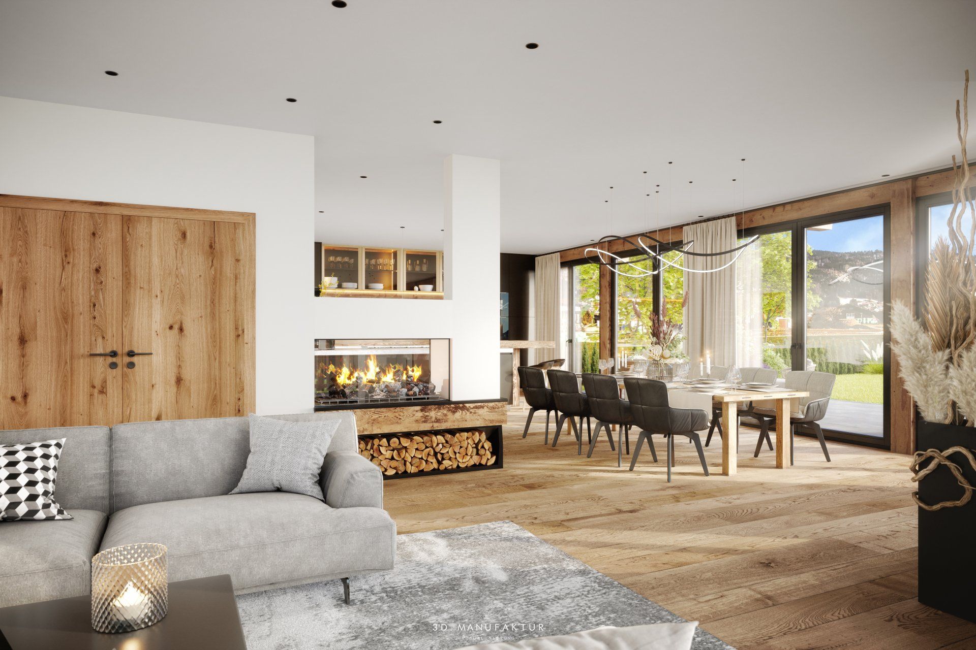 Visualisierung Chalet