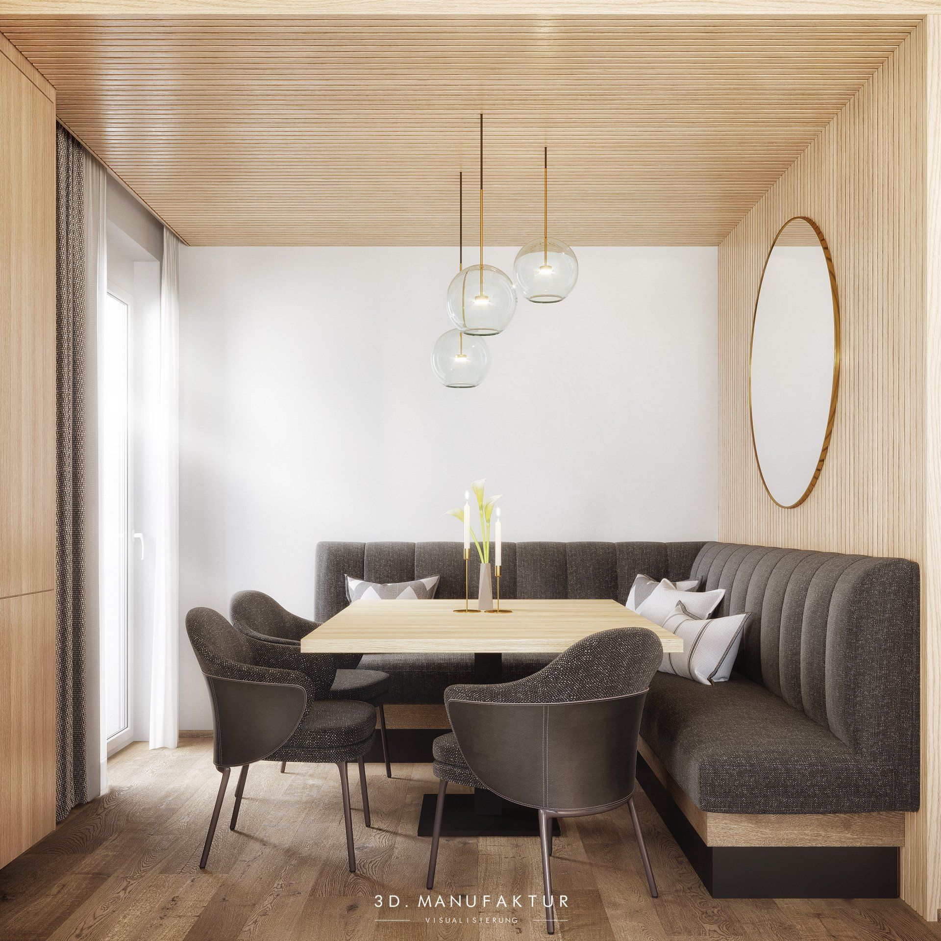 Architekturvisualisierung Haus A OG Essen