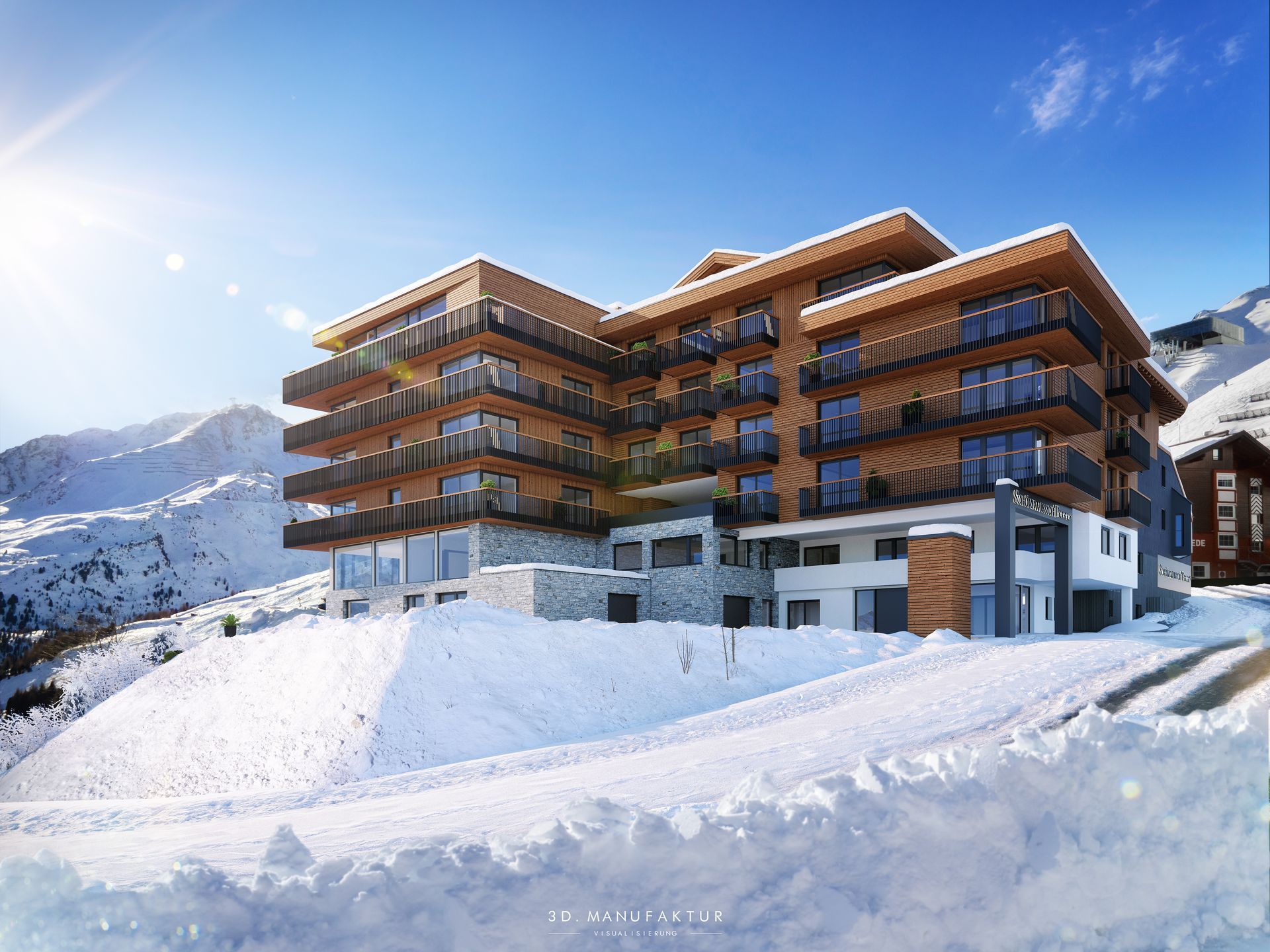 Visualisierung Hotel