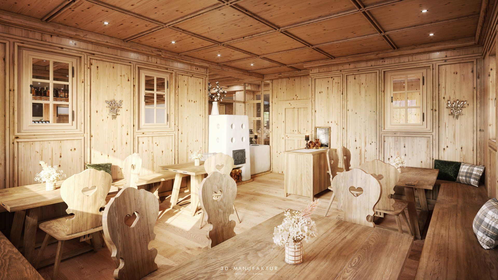 Visualisierung Restaurant